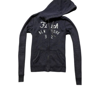 ABERCROMBIE & FITCH _ PIĘKNA CIEPŁA BLUZA Z LOGO _ S/M