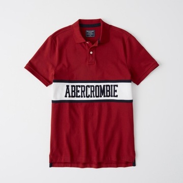 ABERCROMBIE Hollister Koszulka Polo Męska USA XXL