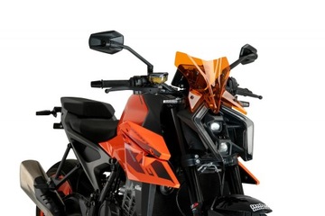 PUIG 21995T owiewka szyba 28 cm pomarańczowa KTM 990 Duke