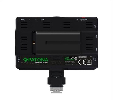 PATONA Премиальный ЖК-СЕНСОРНЫЙ монитор 5 ДЮЙМОВ HDMI 4K