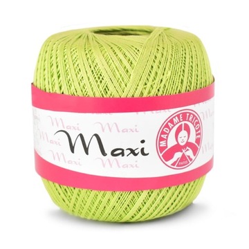 Kordonek MAXI MADAME TRICOTE / 5352 jasna zieleń