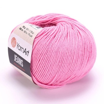 Włóczka YARNART JEANS 36 róż