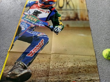 Плакат Томаша Голлоба 1999 года, 90смx58см, гоночная трасса