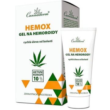 Cannaderm Hemox Żel konopny na hemoroidy 40 g