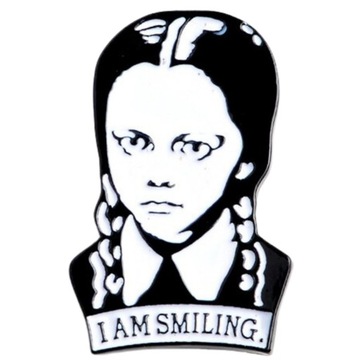 Przypinka Metal Wednesday I Am Smailing