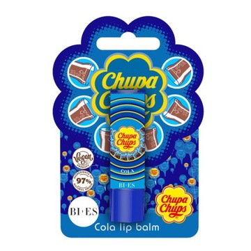 Bi-es Chupa Chups pomadka ochronna Cola Natural & Vegan