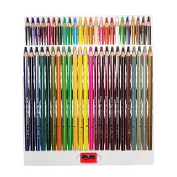 Карандаши Astra шестигранные, 48 цветов, крышечка 4мм, 312120006