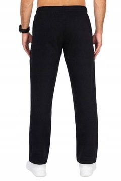 Miękkie i komfortowe spodnie Darek Czarne 3XL