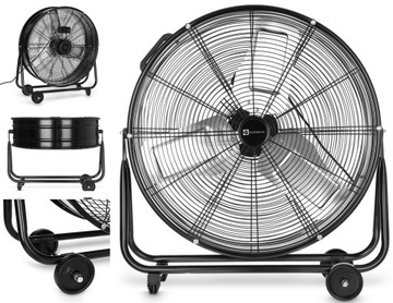 WENTYLATOR PODŁOGOWY WIATRAK STOJĄCY WARSZTATOWY 60cm 600mm 24