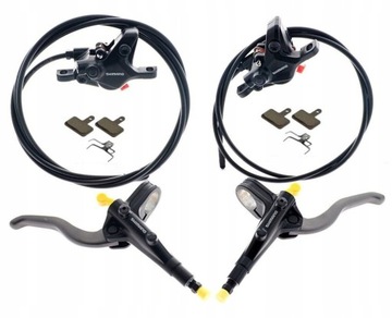 SHIMANO DEORE MT401 HAMULCE HYDRAULICZNE przód tył
