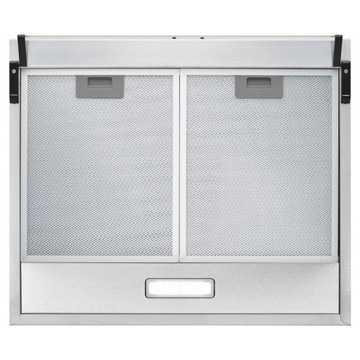 КУХОННАЯ ВЫТЯЖКА ПОД ШКАФОМ, СЕРЕБРЯНАЯ 60 СМ INOX LED