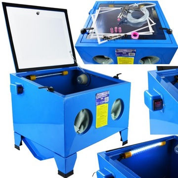 Piaskarka kabinowa 90l GEKO G02021