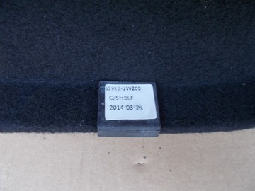 KIA RIO 3 11-17R POLIČKA KUFRU 5D HATCHBACK