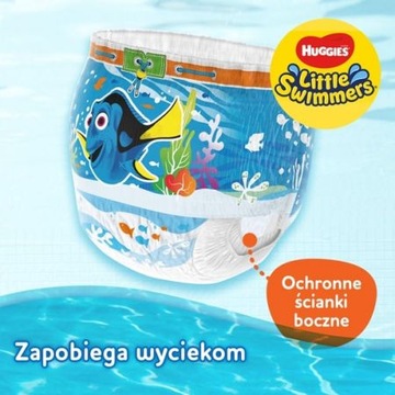 Подгузники для плавания Huggies 5–6 лет, пловцы 12–18 лет