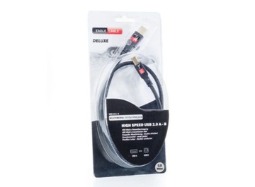 Kabel USB 2.0 A-B DO DAC DRUKARKI Eagle 0.8m Delux