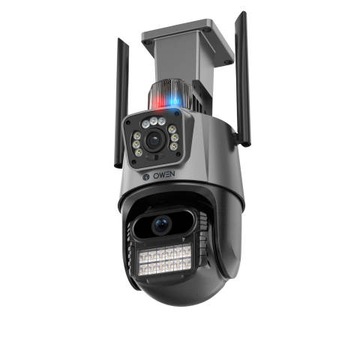 СОВРЕМЕННАЯ НАРУЖНАЯ КАМЕРА СИГНАЛИЗАЦИЯ 8MP WIFI 3в1 ДВОЙНОЙ 2 ОБЪЕКТИВ ICSEE