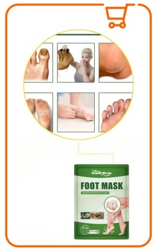 НОСКИ С ОТшелушивающей МАСКОЙ ДЛЯ НОГ 1 ПАРА УВЛАЖНЯЮТ И УДАЛЯЮТ ЗАПАХИ