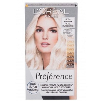 LOREAL Farba Extreme Platinum Platynowy Blond