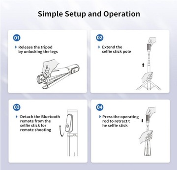 УНИВЕРСАЛЬНЫЙ СТАБИЛЬНЫЙ штатив ATUMTEK для селфи-палки Bluetooth с дистанционным управлением