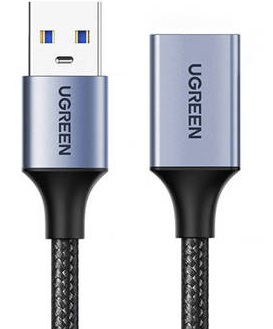 Szybki przedłużacz 0,5m USB 3.0 kabel przewód przedłużka Ugreen krótk oplot