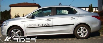 LIŠTA OSOBNÍ STRÁŽCE BOČNÍ DVEŘE CITROEN C-ELYSEE HATCHBACK