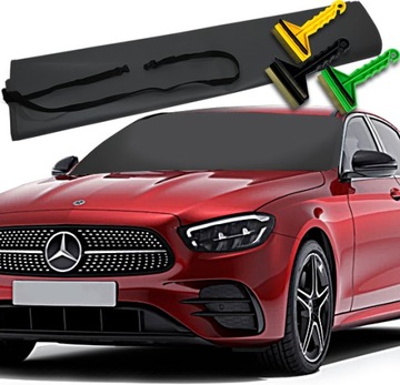 MATA ANTYSZRONOWA NA SZYBĘ OSŁONA PRZECIWSZRONOWA + SKROBACZKA MOSIĘŻNA