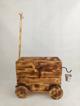 Мобильная конюшня для хобби-лошадей Art of Mind — крытая повозка, повозка с двумя лошадьми