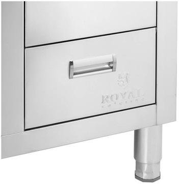 Раковина для бассейна с одной чашей и шкафом с раздвижными дверцами