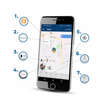 CALMEAN CARE Kids следит за температурой по GPS на польском языке