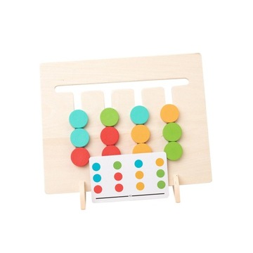 Sliding Puzzle Color Sorting Shape Matching Brain Teaser Early Educational