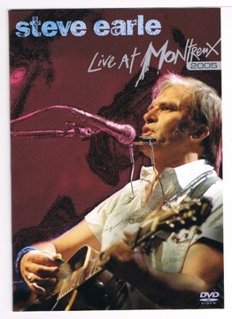 STEVE EARLE Live At Montreux 2005 (DVD)