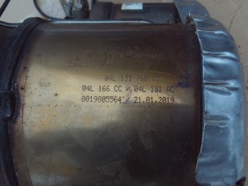 KATALIZATOR DPF VW AUDI SKODA 04L131765CD 5Q0131705CP