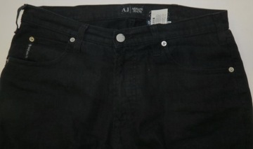 Armani Jeans spodnie lniane 33