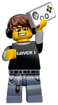 NAKLEJKA NA OKNO SZYBĘ LUSTRO LUDZIK LEGO