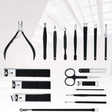 ПРОФЕССИОНАЛЬНЫЙ НАБОР ДЛЯ ПЕДИКЮРА |МАНИКЮР|18 ИНСТРУМЕНТОВ ДЛЯ УХОДА ЗА НОГТЯМИ