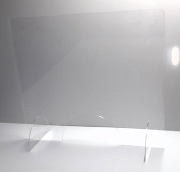 Щиток защитный антивирусный из оргстекла 60х67 см.