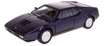 BMW M1 GRANATOWY METALOWY MODEL 1:34 WELLY