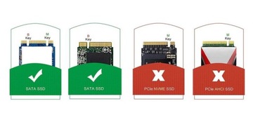 Корпус адаптера SSD M.2 SATA B B+M — USB 3.0