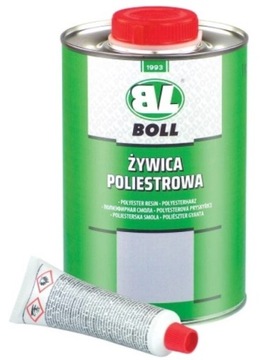 BOLL-ŻYWICA POLIESTROWA 1KG + UTW