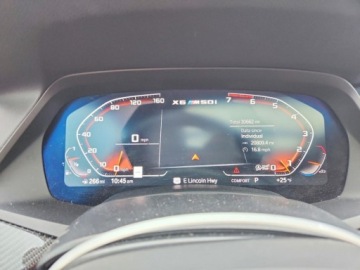 BMW X6 G06 2020 BMW X6 M50I 2020 4.4 Benzyna 523KM, zdjęcie 9