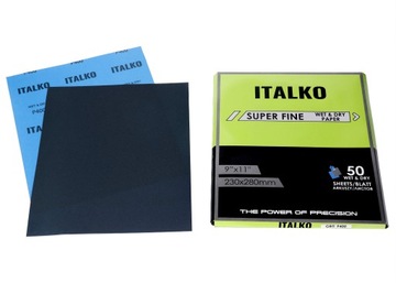 PAPIER ŚCIERNY WODNY NA MOKRO ITALKO GR. 400