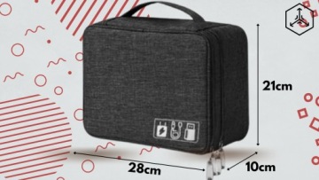 СУМКА-ОРГАНИЗАТОР ДЛЯ ЗАРЯДНОГО КАБЕЛЯ НА 5 VELCRO TRAVEL CABLE ЗАКАЗАТЬ XL