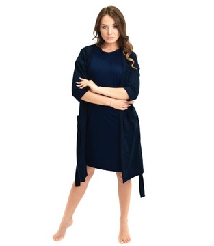 ХЛОПКОВЫЙ ХАЛАТ ЖЕНСКИЙ ХАЛАТ БОЛЬНИЦА L