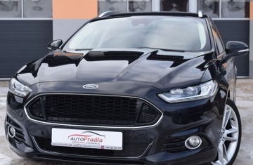 Ford Mondeo V Kombi 2.0 TDCi Bi-Turbo 210KM 2015 Ford Mondeo 2.0 TDCI 210 PS PowerShif ST-Line Fuul Ledy kamera Lopatki Na, zdjęcie 3