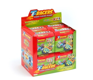 T-Racers GLOW RACE SERIES 4 АВТОМОБИЛЬ С ФИГУРКОЙ