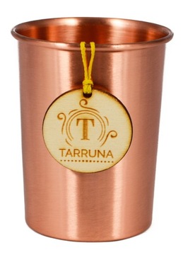 KUBEK SZKLANKA MIEDZIANA 250 ML / GŁADKA / MIEDŹ