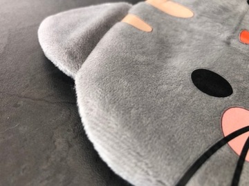 OPASKA NA OCZY MASKA DO SPANIA SNU RELAKSU KOT AKSAMITNA OLDMAN NA GUMCE