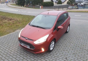 Ford B-MAX 1.0 EcoBoost 100KM 2015 Ford B-MAX Czujniki Parkowania PrzodTyl Klima Grzane FoteleSzyba Przod, zdjęcie 27