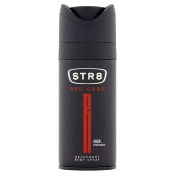 STR8 RED CODE, antyperspirant, spray, 150 ml