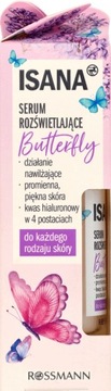ISANA SERUM DO TWARZY NAWILŻAJĄCE I ROZŚWIETLAJĄCE 30ml